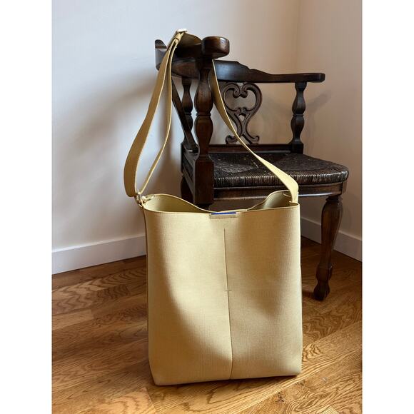 Rothy’s‎ The Bucket Bag in Golden Wheat Shoulder Tote Purse Handbag (One Strap) - Picture 1 of 6